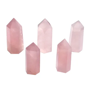 1 Kg naturaalne roosa kvarts crystal tower tervendav roosa kristall punkti