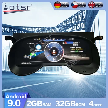 12.3 TOLLINE Auto LCD Klastri vahend multimeedia armatuurlaua Muutmine Toyota RAV4 2019 2020 Autode GPS navigation player