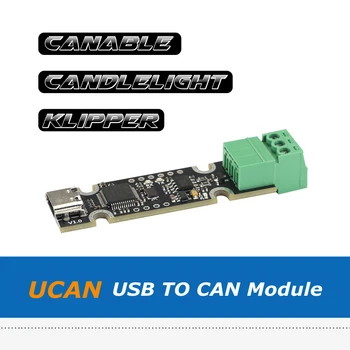 1tk UCAN Juhatuse USB SAAB Adapter Moodul Põhineb STM32F072 Kiip Toetust CAnable / Küünlavalgel / Klipper firmware