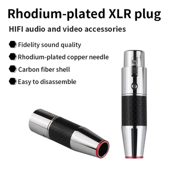 2 paari/4tk XLR Mees XLR Naissoost Converter Audio Pistik Mikrofon Audio Kaabli Ühenduspesa 3Pin XLR-Adapteri Võimendi
