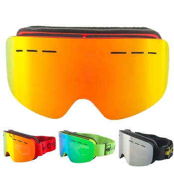 2018 Uus Talve Lumi Ski Goggles Mehed Naised Double Layer Anti-fog Lumelaua Prillid Hingav Anti-Glare Suusatamine Prillid