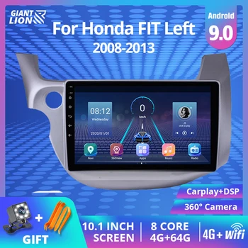 2DIN Android 9.0 Auto Raadio Honda Fit Jazz Auto Multimeedia Headunit GPS Raadio Stereo Gps Navigation 2007-2013 2DIN DVD Mängija