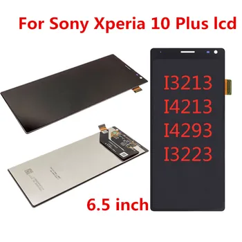 6.5 Sony Xperia 10 Pluss lcd ekraan, millel on puutetundlik digitizer Assamblee varuosade I3213 I4213 I4293 I3223 Lcd Scre