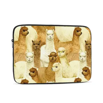 Akvarell Armas Alpacas Muster Arvuti ipad Sülearvuti Kaas Juhul Laptop Sleeve Koti Kaasaskantav Kate Fundas Kott