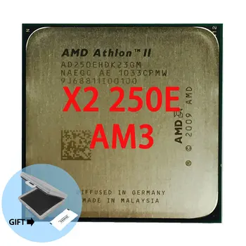 AMD Athlon II X2 250e 3.0 GHz Dual-Core CPU Protsessori Socket AM3 tasuta shipping