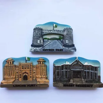 BABELEMI Uus Khyber Edasi Ziarat Residentuuri Pakistani Külmkapp Magnet Reisida, Suveniire, Külmik Magnet Kleebised Kodu Kaunistamiseks