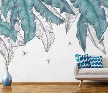 Bacal Vintage leevendust kolme-mõõtmeline (3D tapeet seinamaaling elutoas TV taust seina kaunistamiseks maali paber huda ilu
