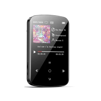Bluetooth-4.2 Kaasaskantav MP4 Player Touch Digitaalne Ekraan 32GB Muusika Mängijad Dictaphone Kalender