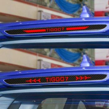 Chery Logo Tiggo 7 Pro Kleebis Auto Tarvikud Taillight Piduri Tuled Lamp Protector Süsinikkiust Hõlmab Stiil Koos Originaal