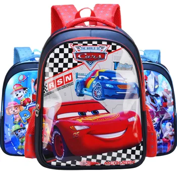 Disney Laste Koolikotti põhikooli Poisid Tüdrukud Cartoon Auto Vähendatud Ridge Seljakott bookbag külmutatud printsess