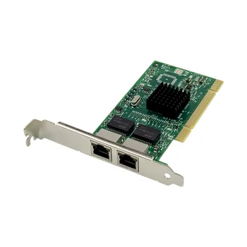 Dual RJ45 Port PCI Gigabit Server Võrgukaart 10/100/1000Mbps Intel 82546 Võrgu Kaart NIC 2-Port