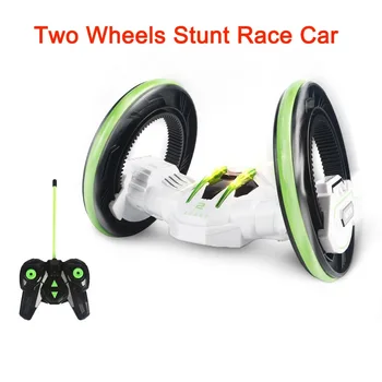 EBOYU Kaks Ratast RC Stunt Race Auto, RC Auto koos LED-Esituled, kahepoolne Langema, Äärmiselt Suure Kiirusega Pöörlev RTF