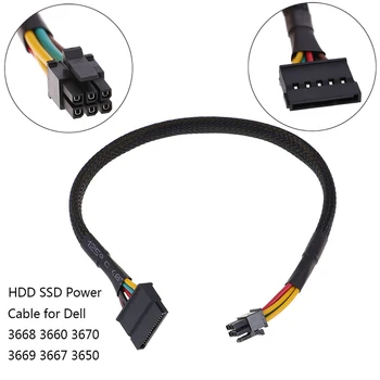 HDD SSD toitejuhtme Dell Vostro 3667 3668 3650 SATA Kõvaketta Toide SATA to 6Pin Liidese Adapter Converter Cable