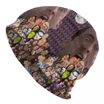 Hip-Hop Naine Nicolas Cage Picture Collage Kapoti Mütsid 2022 Sügisel Talvel Beanies Skullies Meestele