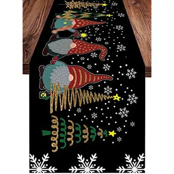 Jõulupuu Lumehelves Linane Laudlina talvepuhkusele Köök söögilaud Siseruumides Väljas Kodu Poole Teenetemärgi