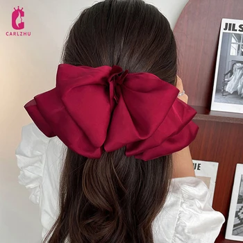 Korea Fashion Juuksed Vibu Naiste Punane Must Lint kikilips klambri külge Elegantsed Daamid Hairgrips Peakatted Juuste Aksessuaarid, Juukse Klambrid
