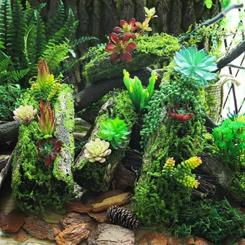 Kunstlik Rohelise Taime -, Sambla Koor Simulatsiooni Kunstlik Taim Puukoor Rõdu Aed Decor