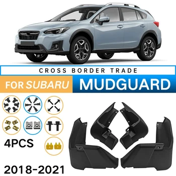 Mudflap jaoks Subaru XV 2018-2021 Fender Muda Klapid Splash Guard Klapp Mudguard Tarvikud