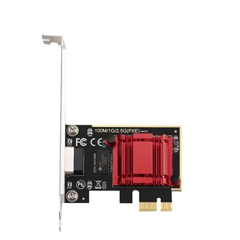 Mäng PCIE Kaart 2500Mbps Gigabit võrgukaart 10/100/1000Mbps RTL8125 RJ45 Traadiga Võrgu Kaart PCI-E 2,5 G Võrgukaart