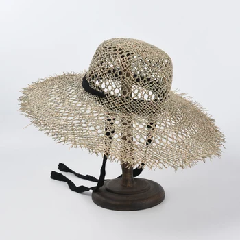 Naiste Päike Müts Suvel Päikesekreemi Õled Müts Päikese Straw Hat Beach ühise Põllumajanduspoliitika Travel Beach HSJ88