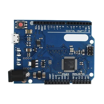 Näiteks Arduino Leonardo R3 Arengu Pardal ATMEGA32U4 Mikrokontrolleri Moodul Arengu Pardal