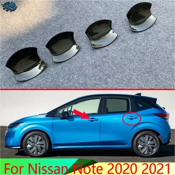 Näiteks Nissan Note 2020 2021 Auto Tarvikud ABS Kroomitud ukselingi Kauss Katta Tassi Süvend Sisekujundus Sisesta Saagi Vormimise Garneering