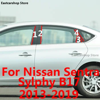 Näiteks Nissan Sentra Sylphy B17 2013-2019 Auto Uks Kesk Akna Keskmises Veerus Trim Strip B C Samba Katta Kaitsva Tarvikud