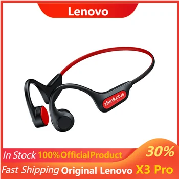 Originaal Lenovo X3 Pro Luu Juhtivus Kõrvaklapid Juhtmevabad Bluetooth Kõrvaklapid IPX5 Veekindel Spordi-Peakomplekt Koos Mikrofoniga