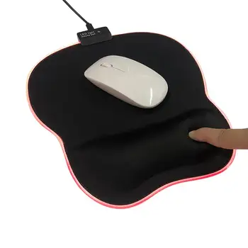 Praktiline Office Mouse Pad Kerge Klaviatuur Mouse Pad Laua Mat Aeglane Tagasilöögi Mälu Vaht Täitmise Mouse Pad Kodu