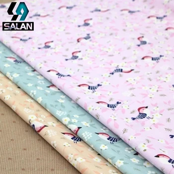 Puuvill magpie trükitud (sh risttoimse) sidusega riie voodipesu kangast kangast lilleline DIY käsitöö riie tekstiilmaterjalist
