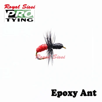 Royal Sissi Uus Pro 6tk Sidumine epoksü ant fly fishing lendab 18#kuiv lennata maismaa putukad forell lendab kunstlik putukate meelitada sööt