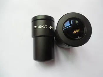 Stereo mikroskoop WF30X kõrge silma punktis laia nurgaga pildiotsija (vaateväli 9mm, liides 30mm) high power okulaari eyecup