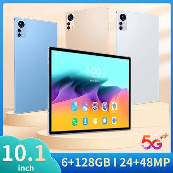 Uus 10.1-tolline 5G tablet Android 10.0 kaheksa-core mobile telefon kõned Google Play 6GB RAM 128GB ROM tahvelarvuti, WiFi, Bluetooth Tüüp-C