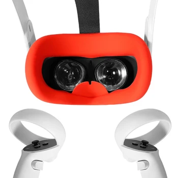 Uus Silikoon Silma Mask, Kate Pad Oculus Quest 2 Anti-higi Valgus Blokeerimine Hingav Silma Kate VR Prillid-Tarvikud